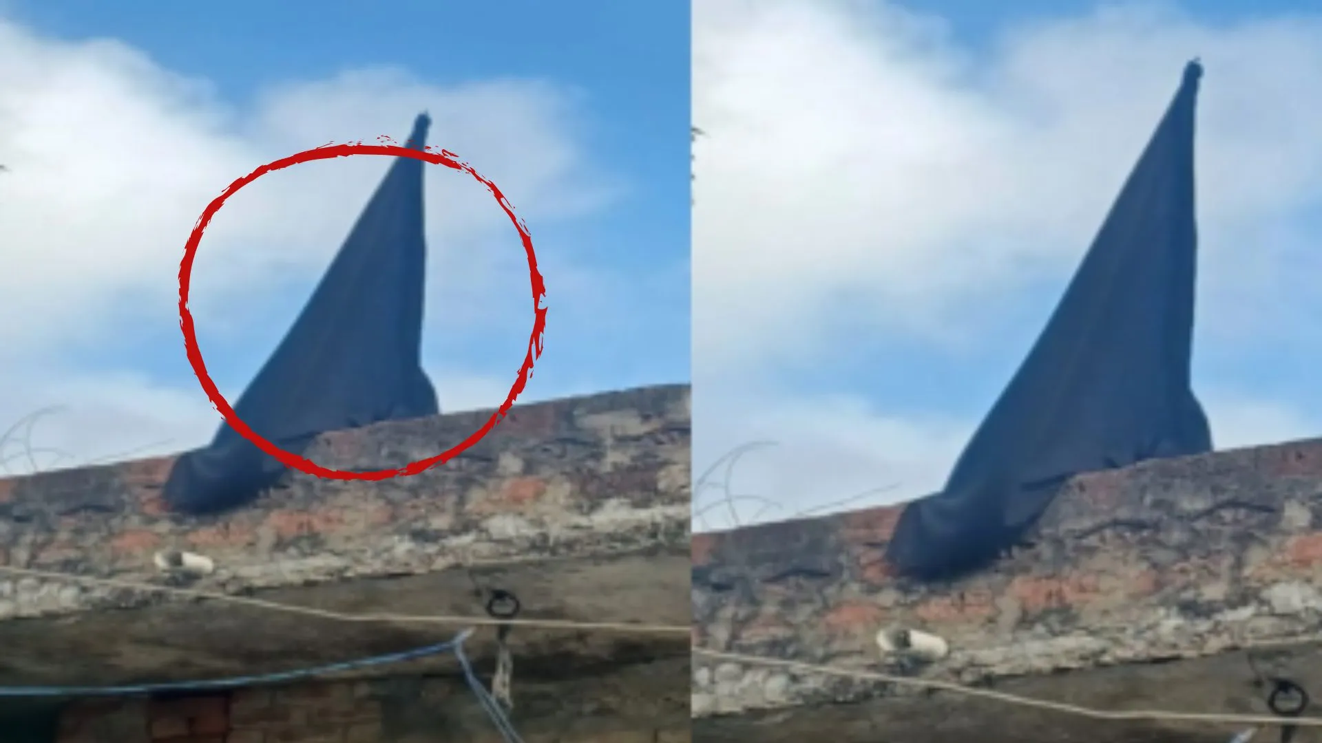 सपा प्रमुख अखिलेश यादव के आजमगढ़ आगमन का ब्राह्मणों ने किया विरोध, अपने घरों पर लगाए काले झंडे