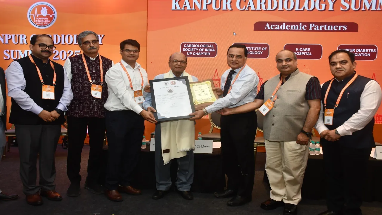  कानपुर कार्डियोलॉजी समिट 2025: हृदय स्वास्थ्य पर गंभीर विमर्श
