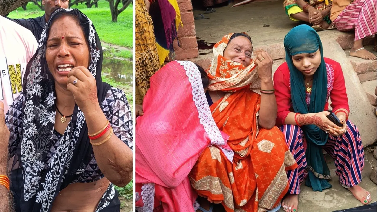 हत्या के बाद रोते परिजन