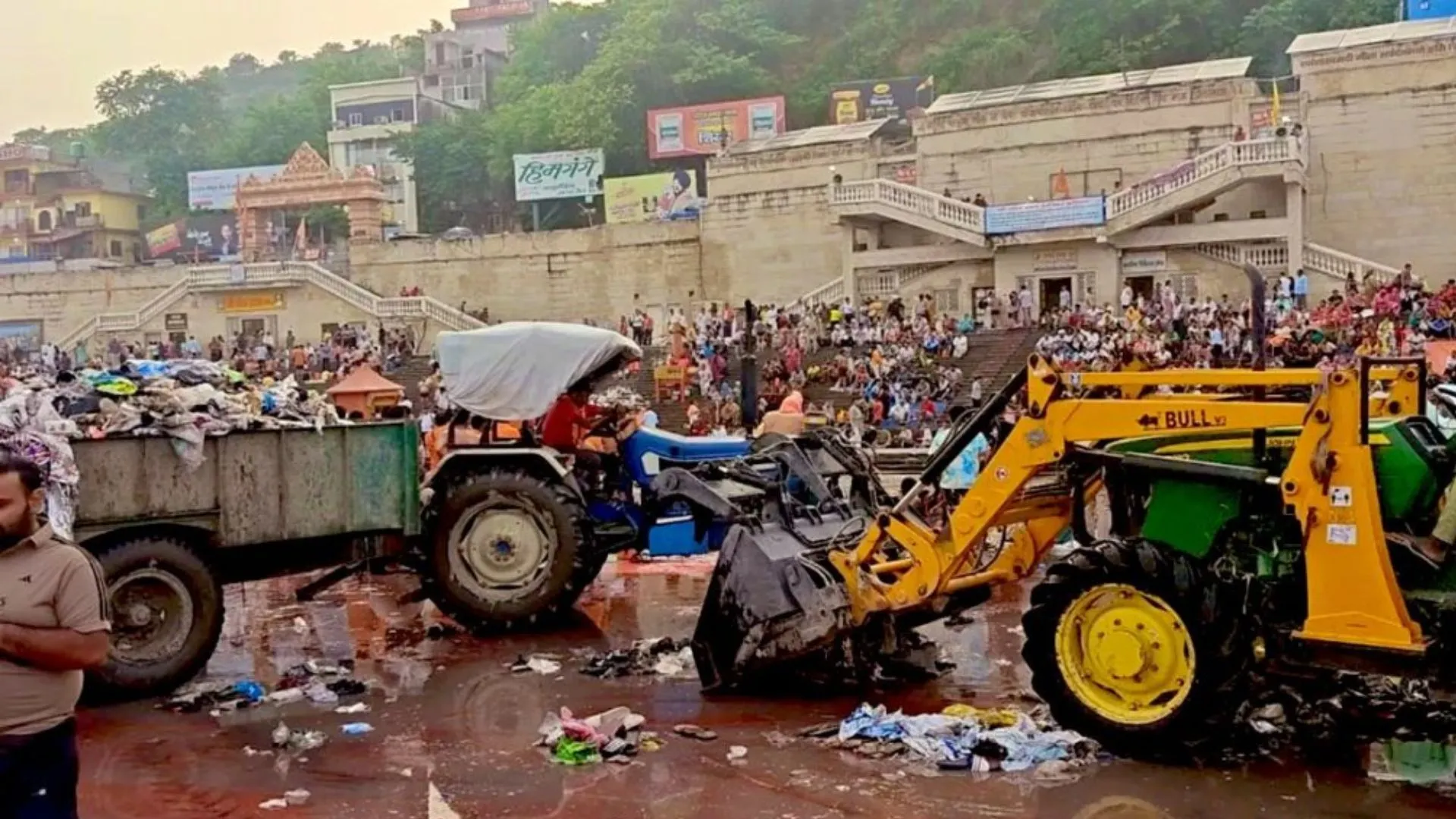 कांवड़ मेला समाप्त होने के बाद प्रशासन ने हटाया कई हजार टन कूड़ा, मुख्यमंत्री के निर्देश पर चला हरिद्वार में सफाई अभियान