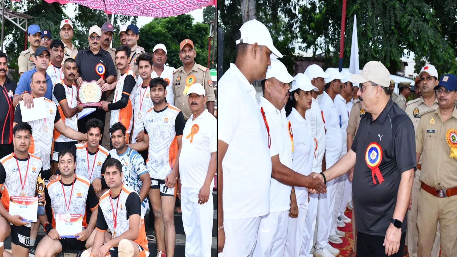 बदायूं : पुलिस की तीन दिवसीय प्रतियोगिता समाप्त, विजेता हुए सम्मानित