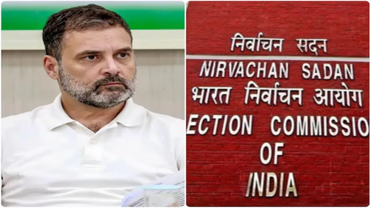 राहुल गांधी के 'वोट चोरी' के आरोपों पर चुनाव आयोग का पलटवार, 7 दिन में सबूत दें, नहीं तो देश से माफी मांगे 