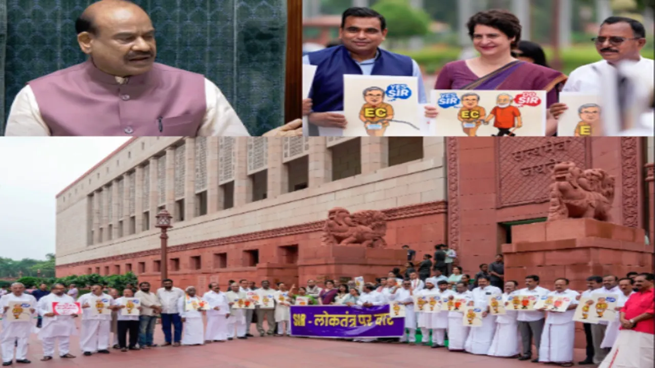 मानसून सत्र: विपक्षी सांसदों को बिरला की नसीहत- जनता ने अवसर दिया है, नारेबाजी और तख्तियों से मत गंवाओ