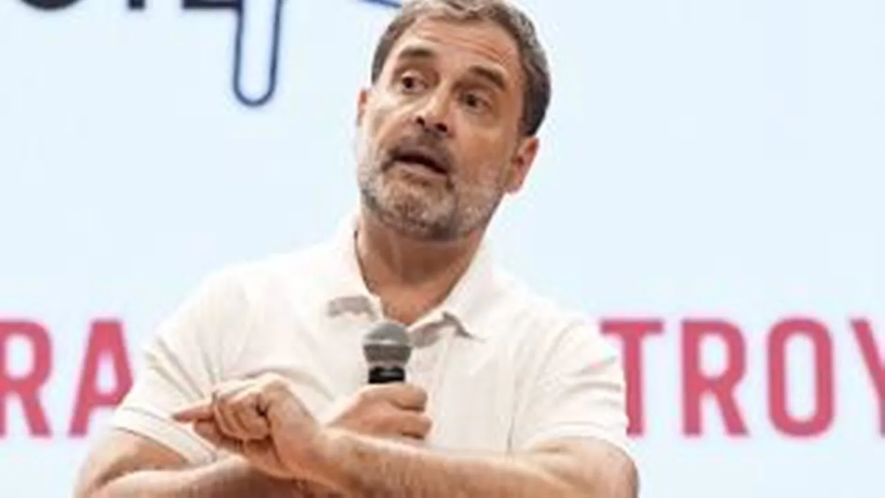 वोटों की चोरी से PM बने हैं मोदी, बोले राहुल गांधी- चुनाव आयोग इलेक्ट्रॉनिक डेटा दे, साबित कर देंगे