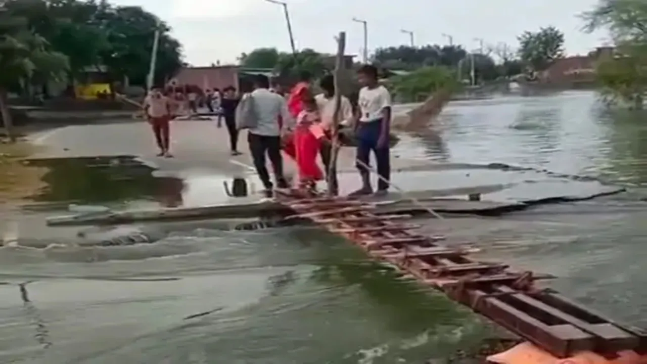 फर्रुखाबाद में गंगा नदी खतरे के निशान से ऊपर, बाढ़ की चपेट में 162 गांव 