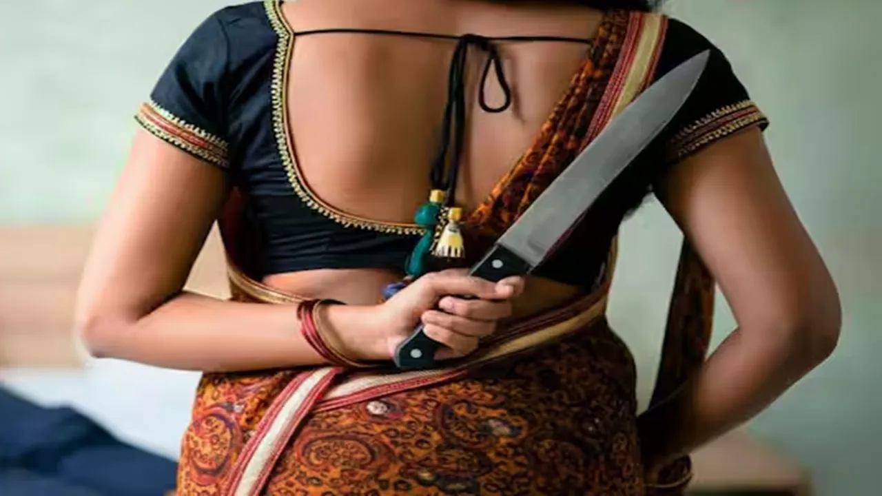 किसिंग सीन को सोशल मीडिया पर अपलोड करने से रोका, तो रीलबाज पत्नी ने पति पर  चाकू से किया हमला