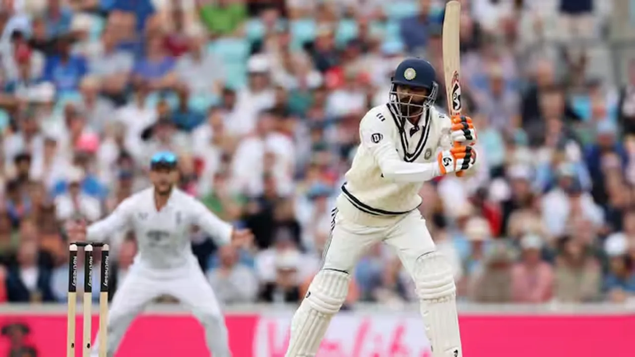 ओवल टेस्ट: जडेजा और सुंदर ने जड़ा अर्धशतक, भारत की दूसरी पारी 396 रन पर सिमटी, इंग्लैंड को दिया 374 रनों का लक्ष्य
