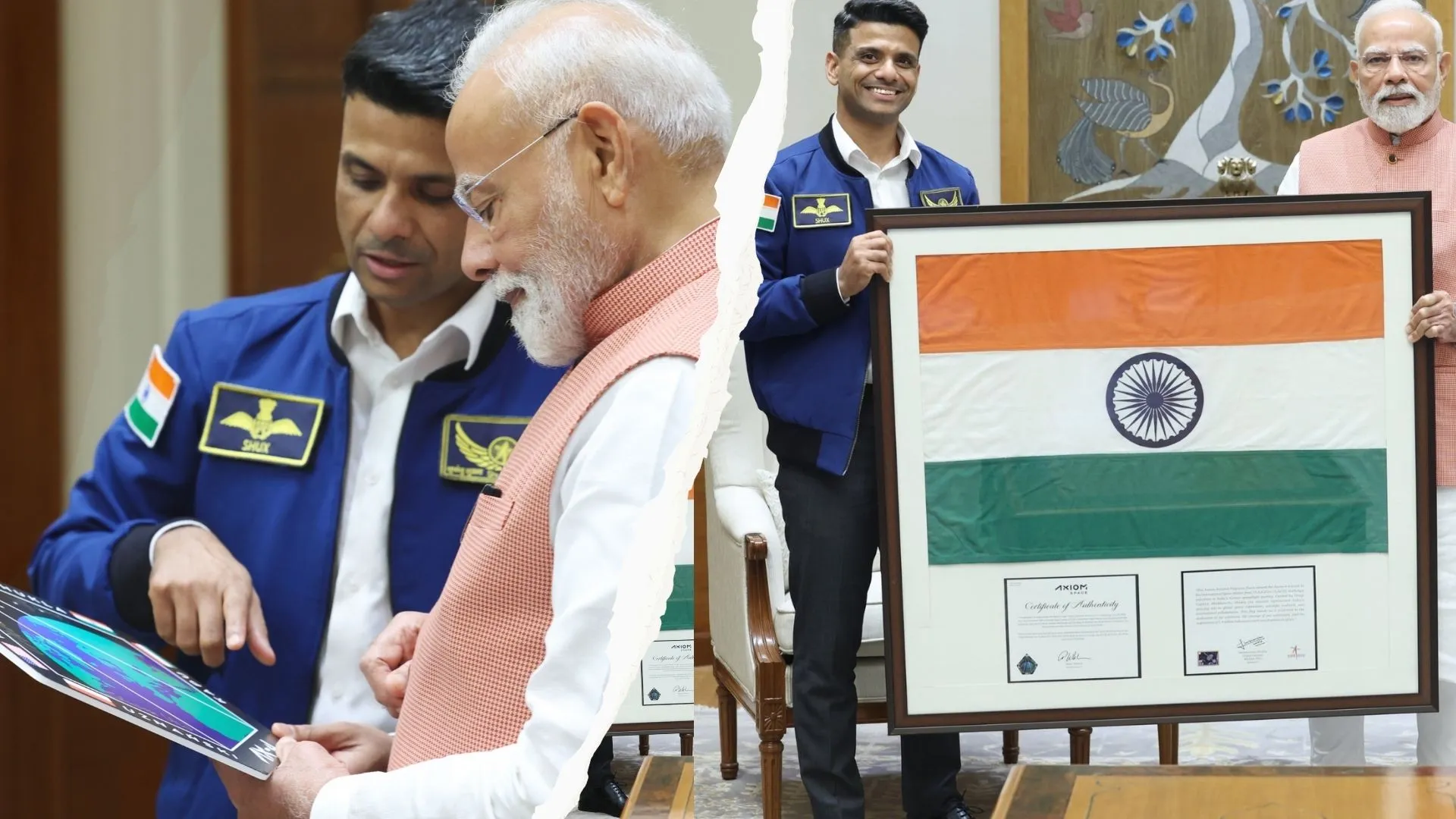 शुभांशु शुक्ला ने प्रधानमंत्री मोदी से मिलकर एक्सिओम-4 मिशन से जुड़े दिलचस्प किस्से किये शेयर, सांझा किया अपना अनुभव