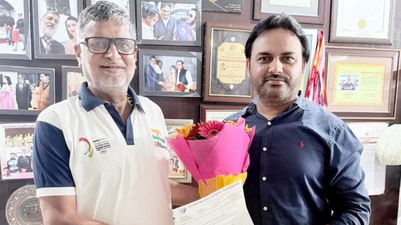 जतिन वर्मा बने उत्तर प्रदेश ओलंपिक एसोसिएशन के सह उपाध्यक्ष