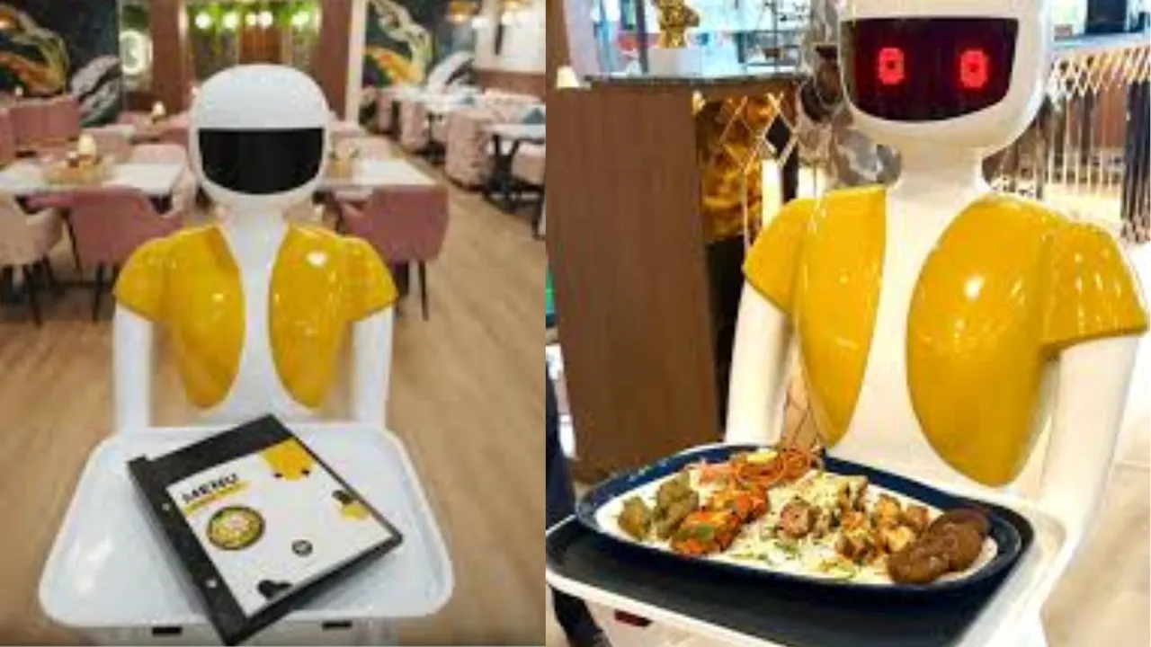 Kanpur Robot Restaurant: यहां काम करता है रोबोट वेटर, ढाई मिनट में खाना होता है सर्व 