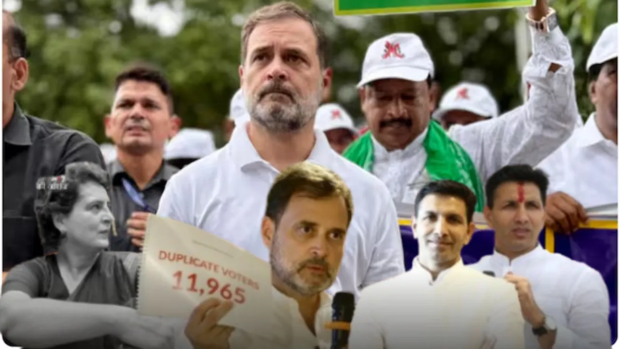 कांग्रेस राज्यभर में करेगी सरकार का पुतला दहन, रीवा से 'वोट सत्याग्रह' की होगी शुरुआत 