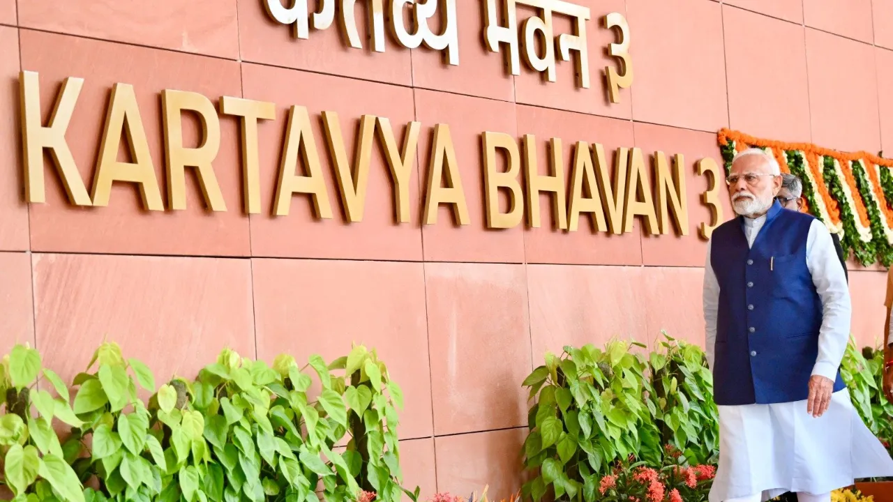 दिल्ली: PM नरेंद्र मोदी ने कर्तव्य भवन का किया उद्घाटन, जानें कौन-कौन से मंत्रालय होंगे शिफ्ट 
