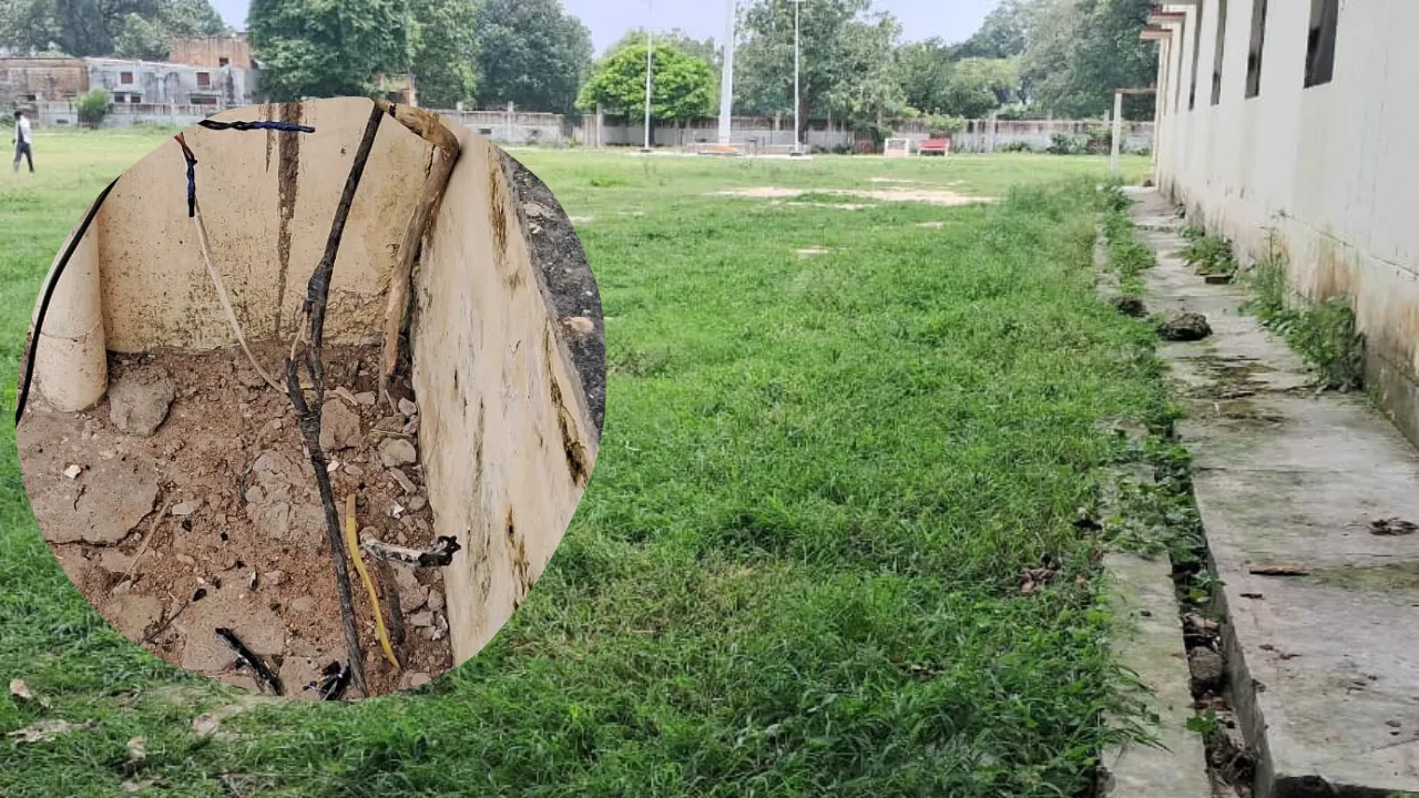 Barabanki News: राम सनेही घाट के पायका मैदान की दयनीय स्थिति, करोड़ों की लागत से किया गया था तैयार