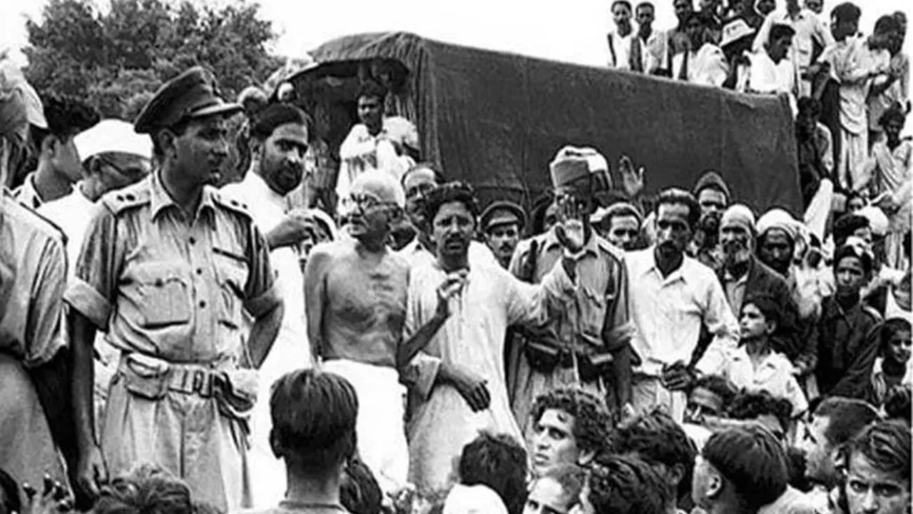 आठ अगस्त : महात्मा गांधी ने की भारत छोड़ो आंदोलन की शुरूआत