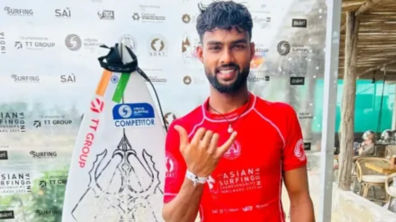 भारत के रमेश बुधियाल ने रचा इतिहास, एशियाई सर्फिंग चैंपियनशिप में जीता कांस्य पदक
