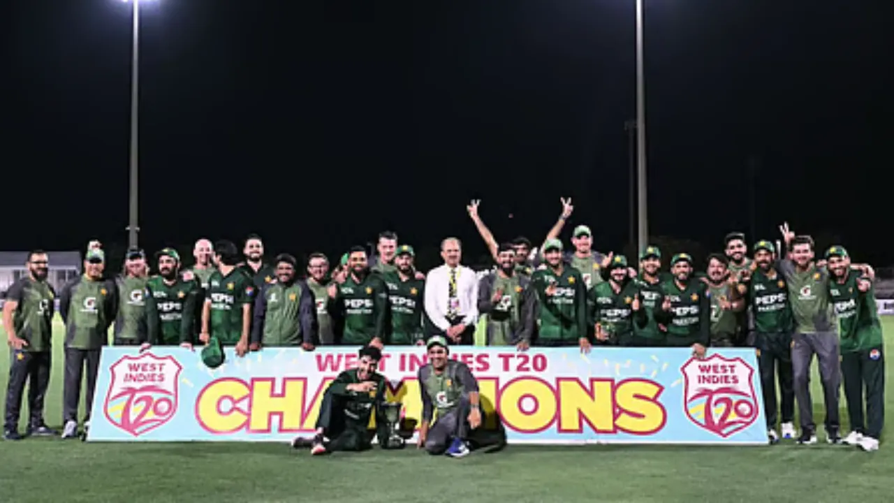 PAK VS WI: पाकिस्तान ने वेस्टइंडीज को 13 रनों से मात दी, सीरीज पर भी कब्जा