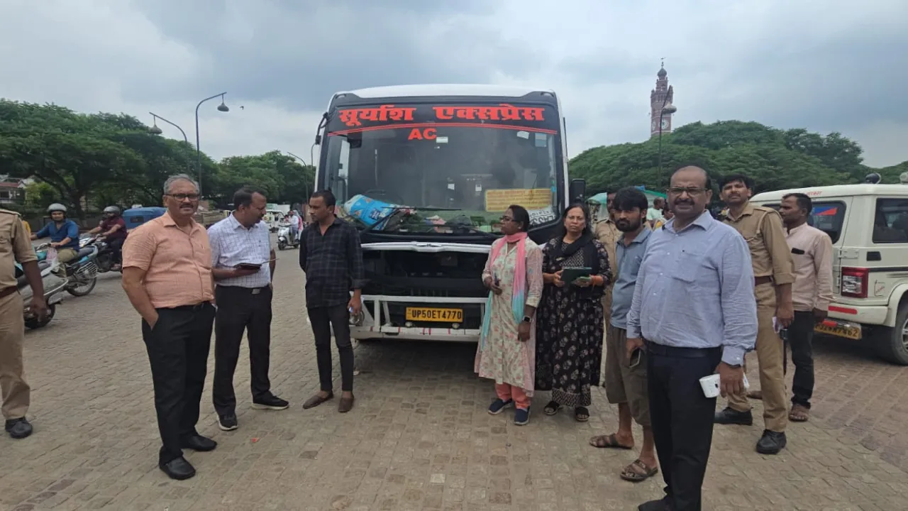 परमिट शर्तों का उल्लंघन करने पर 30 बसें जब्त, परिवहन विभाग ने अभियान चलाकर की जांच