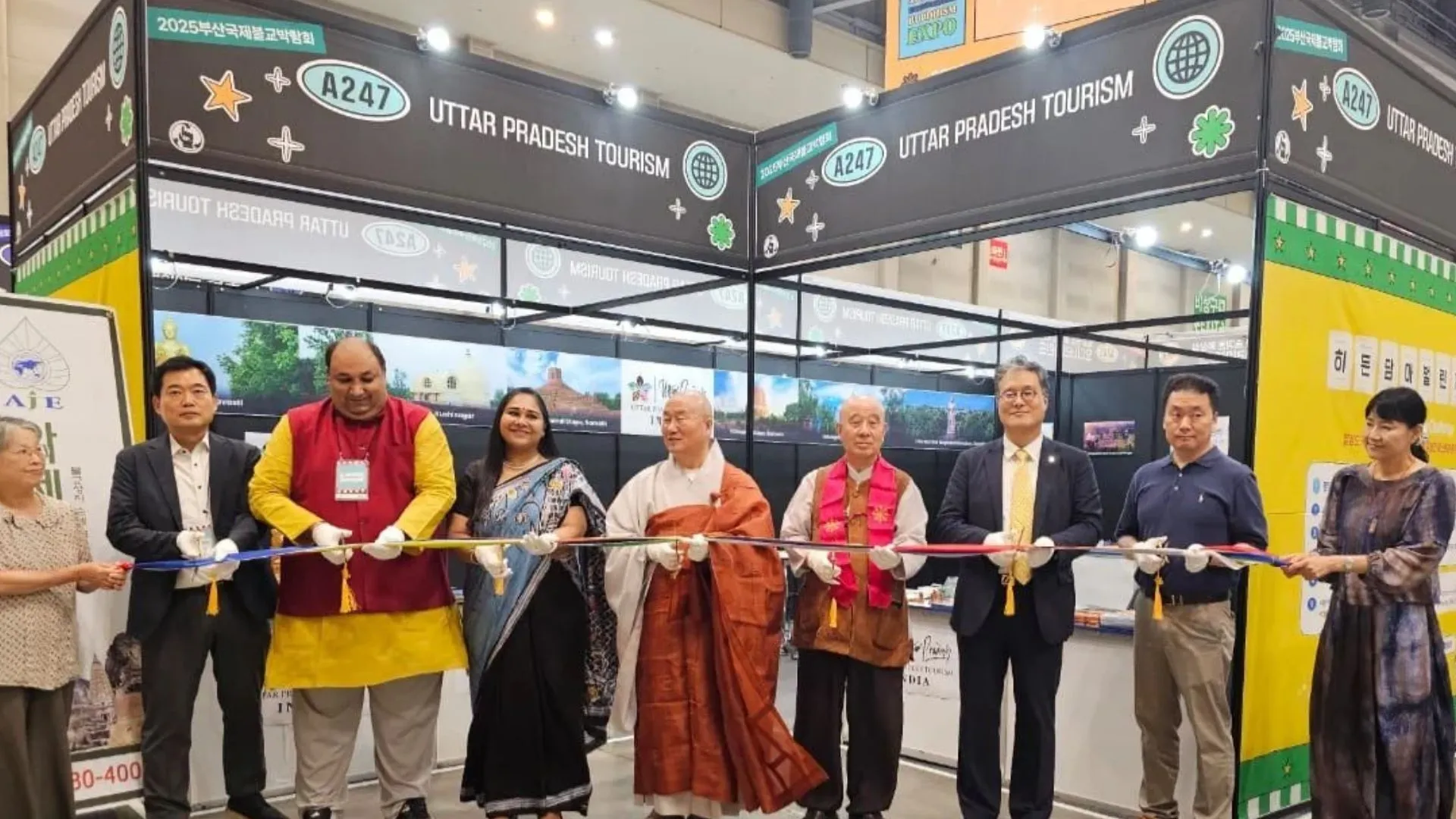 Busan International बुद्धिज़्म एक्सपो 2025 में UP के बौद्ध सर्किट की बढ़ी पहचान, आध्यात्मिक पर्यटन समेत बुद्धा राइस रहा आकर्षण का केंद्र 