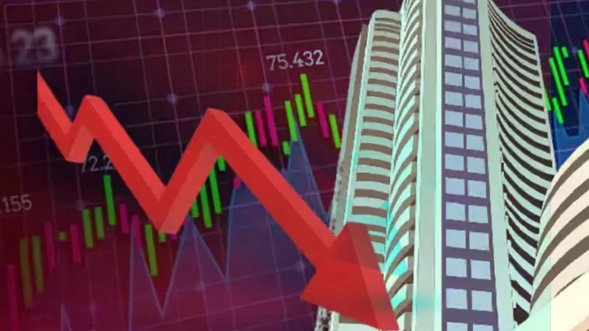 अमेरिकी 25% अतिरिक्त शुल्क से पहले शेयर बाजार धड़ाम, सेंसेक्स 849 अंक टूटकर 81,000 अंक पर हुआ बंद 