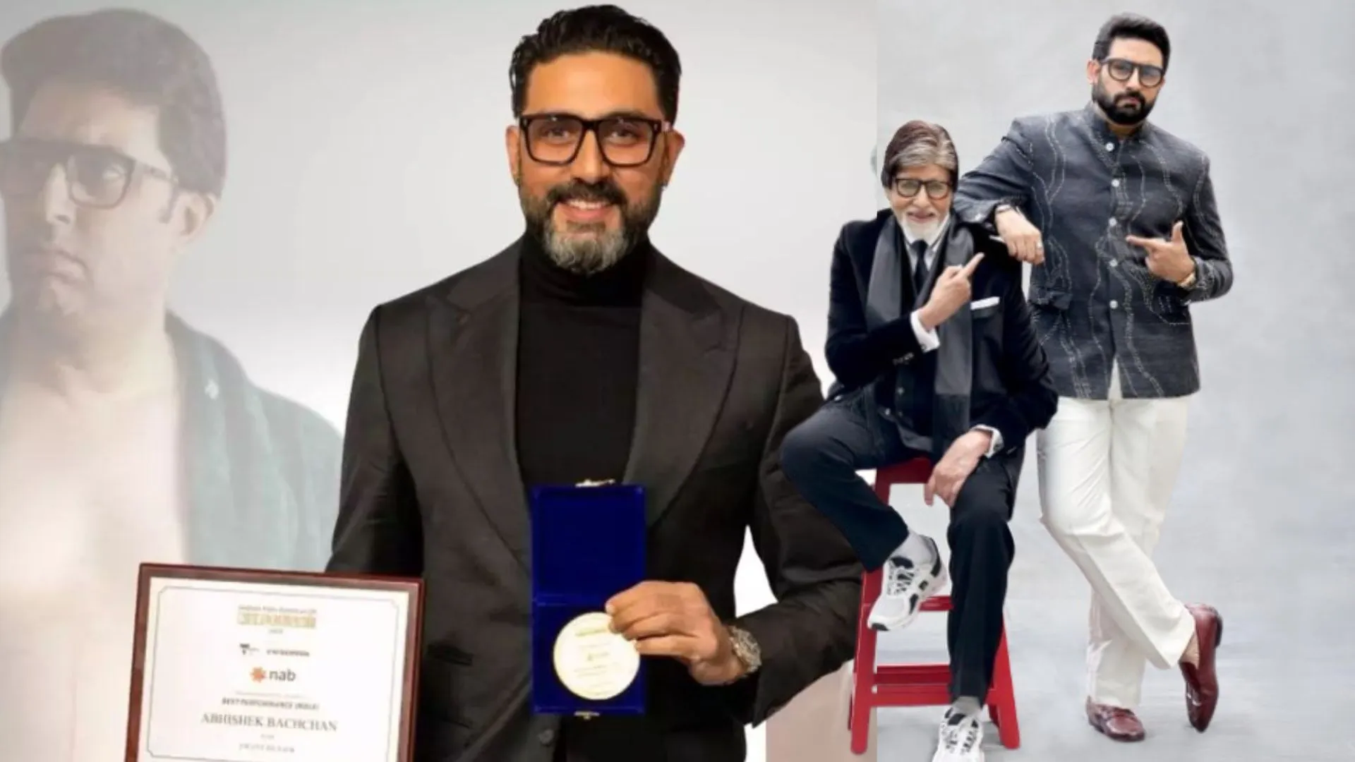 बेटे अभिषेक बच्चन को best Actor का अवार्ड मिलने पर अभिताभ ने जताई खुशी, बोले- पूरे ब्रह्मांड में सबसे खुश पिता...  