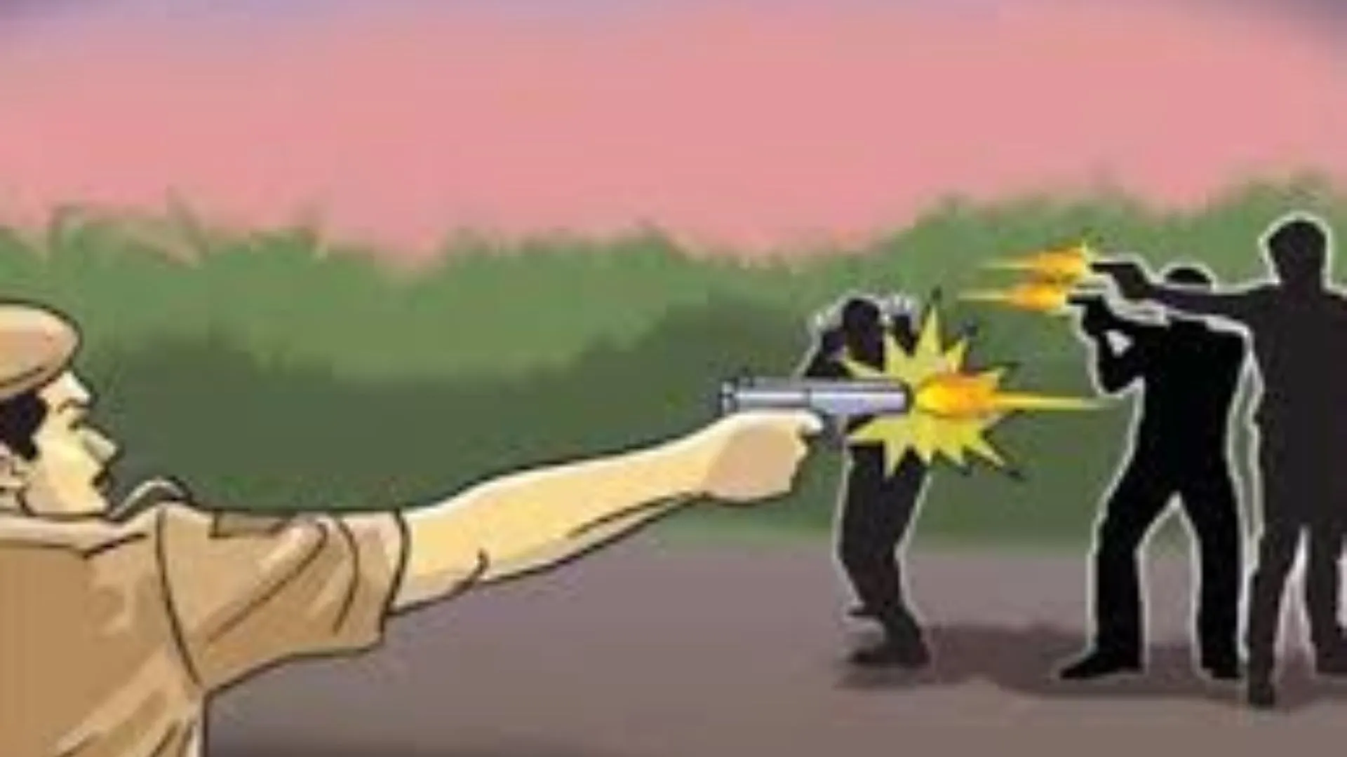 गौतमबुद्धनगर में पुलिस से मुठभेड़ में बदमाशों को लगी गोली, लूटपाट और चोरी सहित आर्म्स एक्ट के कई मामले दर्ज