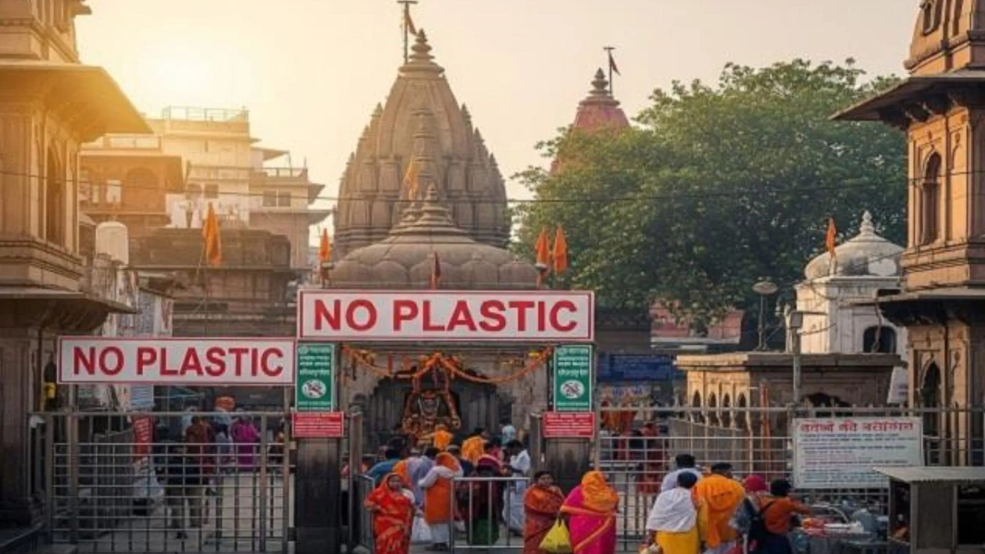 देश का पहला प्लास्टिक मुक्त मंदिर बना श्री काशी विश्वनाथ धाम, अब भक्त नहीं कर पाएंगे मंदिर के अंदर उपयोग 