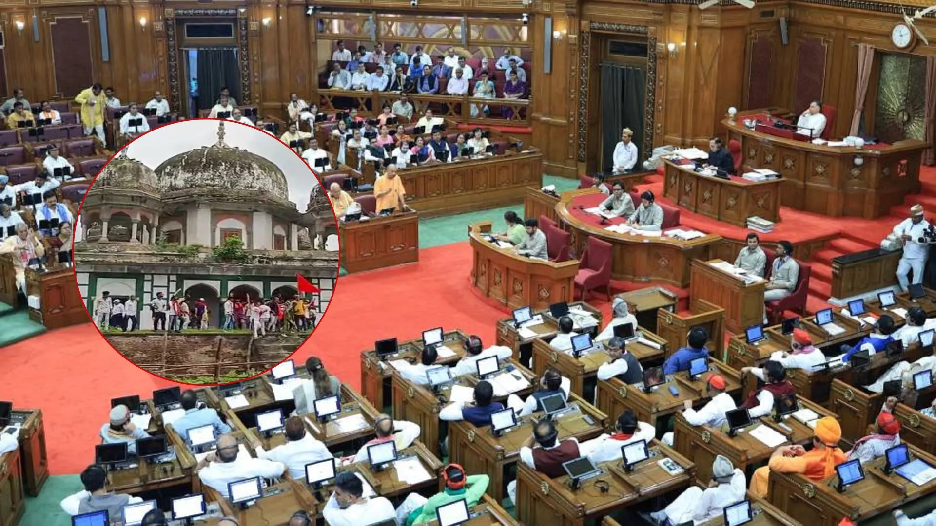 यूपी विधानसभा मानसून सत्र : फतेहपुर मामले पर सदन में सपा का जबरजस्त हंगामा, घटना को बताया सांप्रदायिक सौहार्द बिगड़ने की कोशिश 