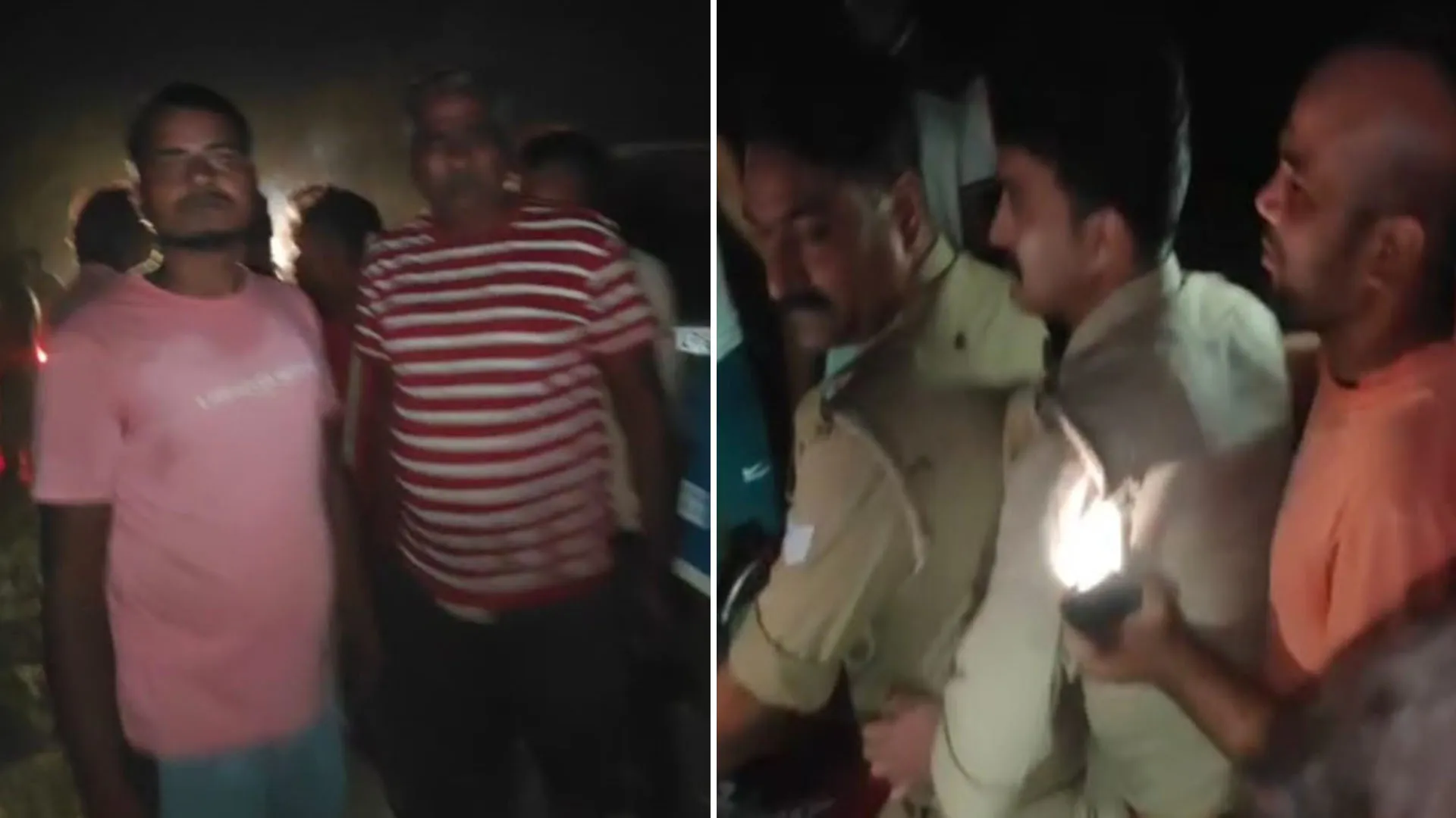 लखीमपुर खीरी: चोरों की अफवाह पर युवक की पिटाई, चंदौली पुलिस की गाड़ी में भी तोड़फोड़