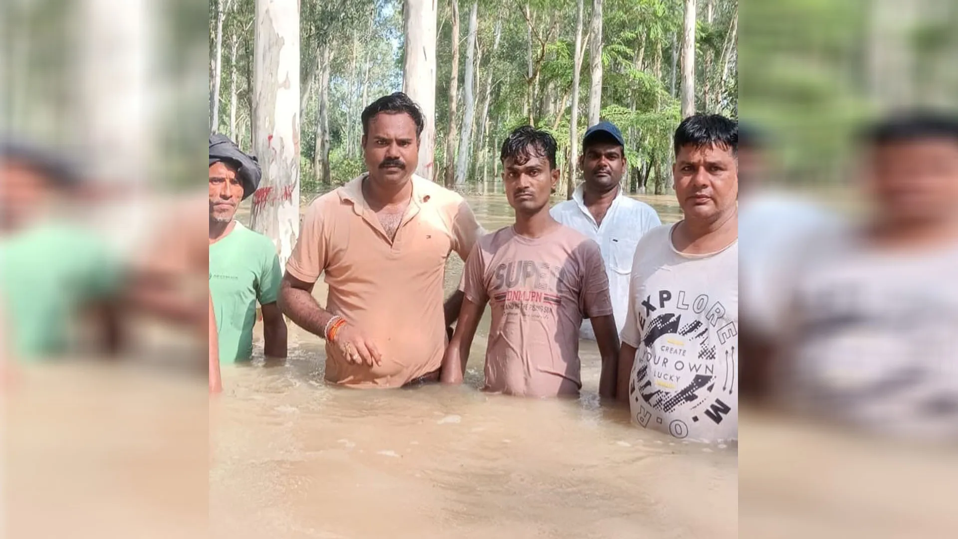 मुरादाबाद: 20 घंटे पेड़ पर बैठकर बचाई जान...मामा घर जाने निकला लेकिन बाढ़ में बह गया था 