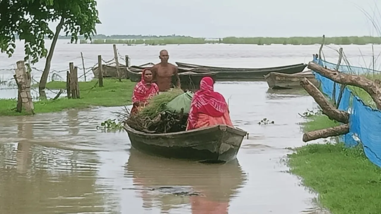 सरयू का कहर जारी: खतरे के निशान से 47 सेमी ऊपर, दर्जनों गांवों में मचाई तबाही