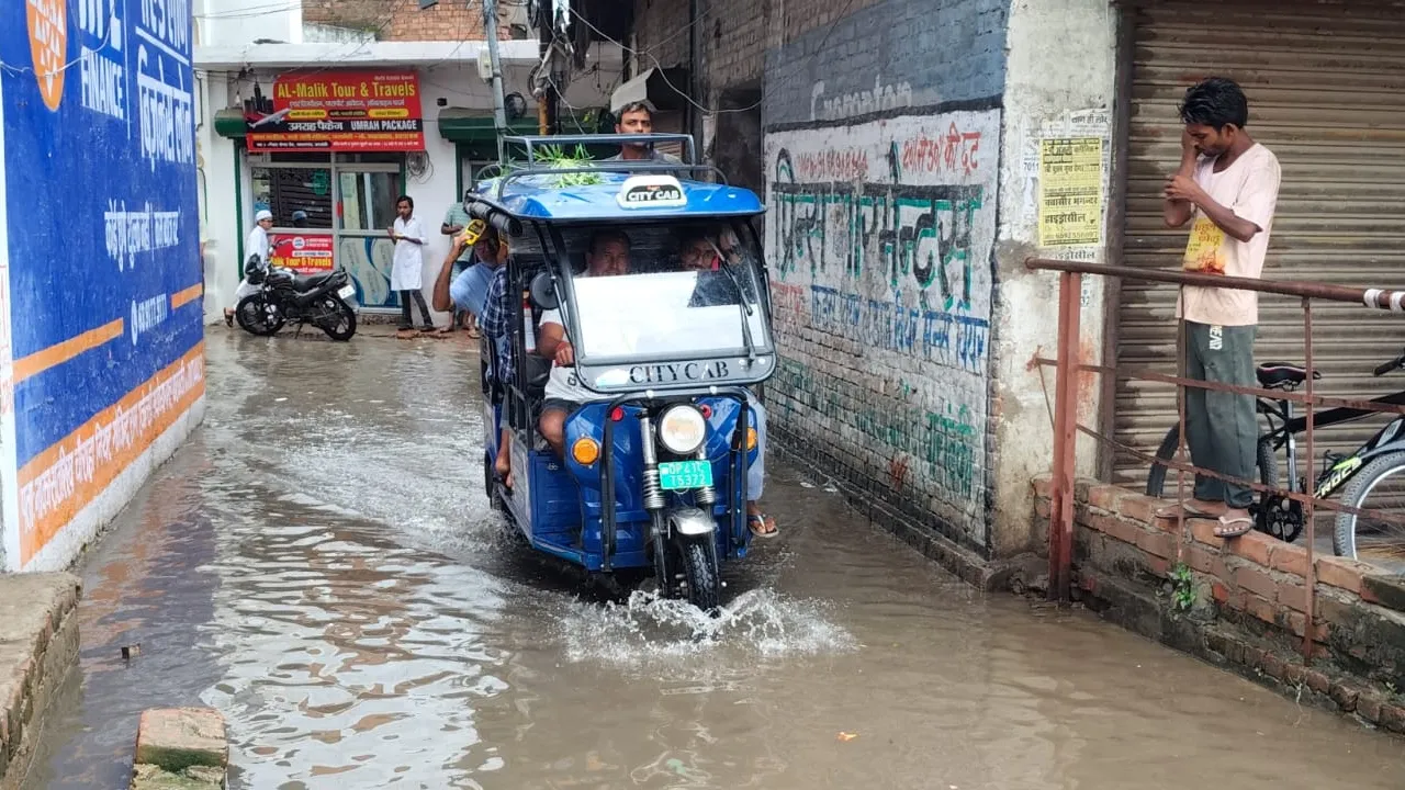 बारिश के बाद जलभराव