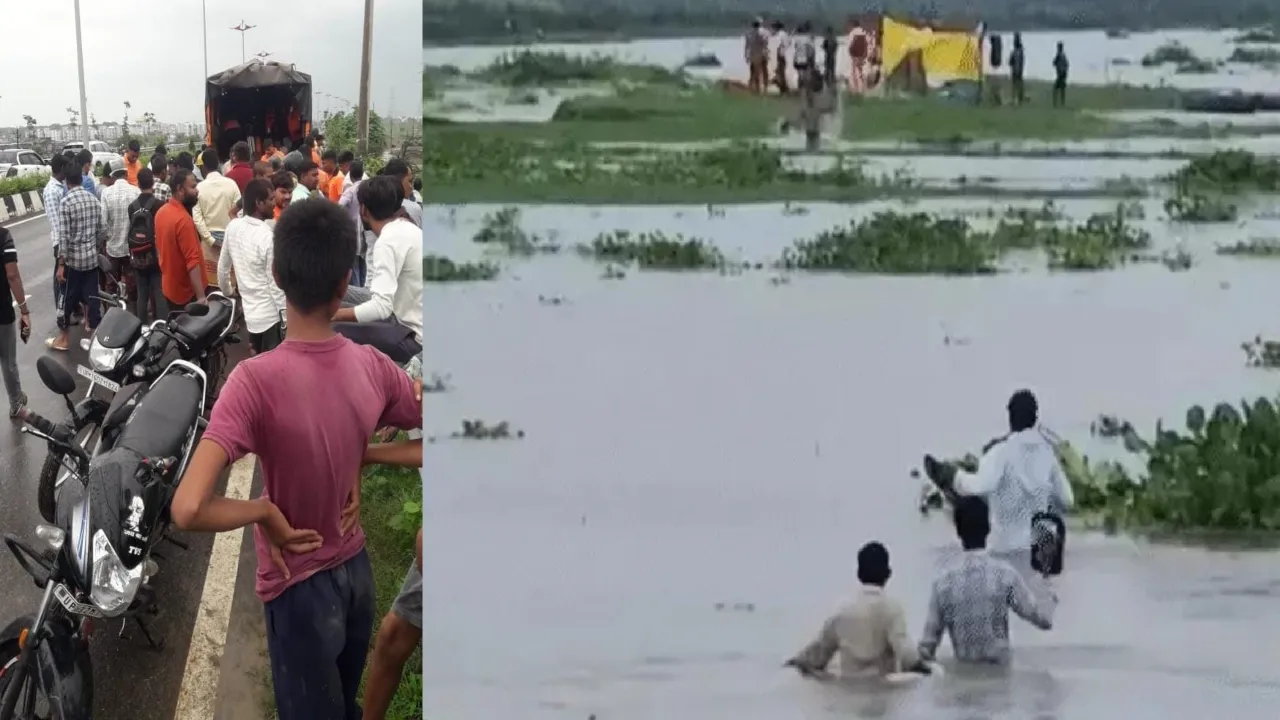 गोमती में मछली पकड़ने गया युवक लापता, तेज बहाव में बहने की आशंका