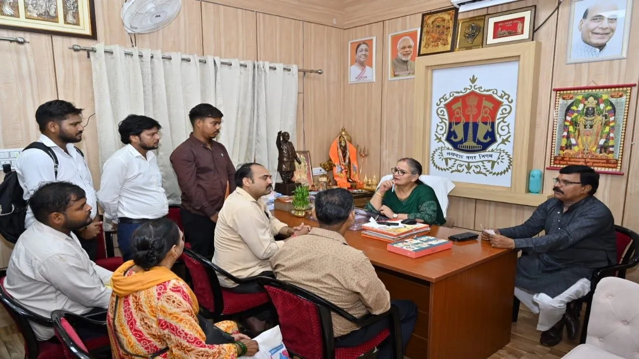 मेयर सुषमा खर्कवाल का नवनियुक्त कर्मचारियों को प्रोत्साहन, शैक्षिक योग्यता के अनुरूप कार्य का आश्वासन