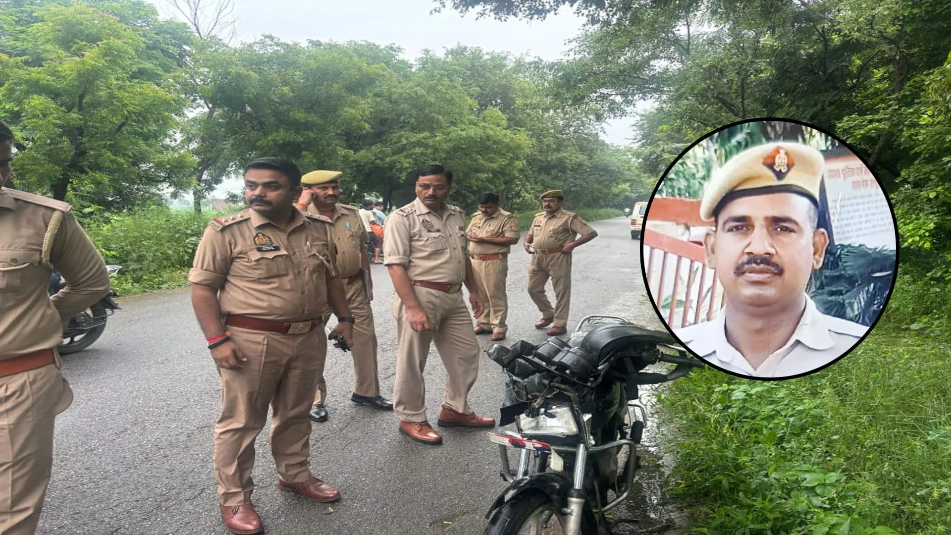 बदायूं: ड्यूटी खत्म कर लौट रहे सिपाही की सड़क हादसे में मौत