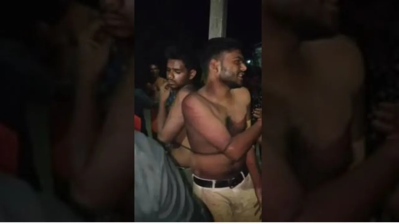 सिद्धार्थनगर : तीन दोस्तों को बिजली के पोल से बांधकर बेरहमी से पीटा, वीडियो वायरल; 15 अज्ञात लोगों पर केस