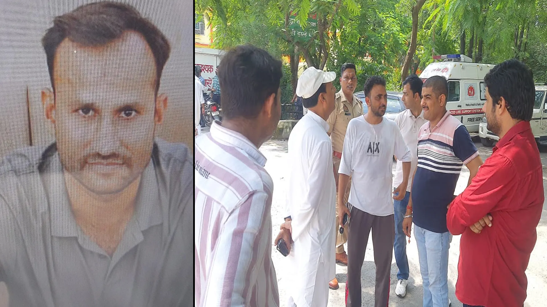 रामपुर : बाइक सवार को अज्ञात वाहन ने रौंदा, मौत