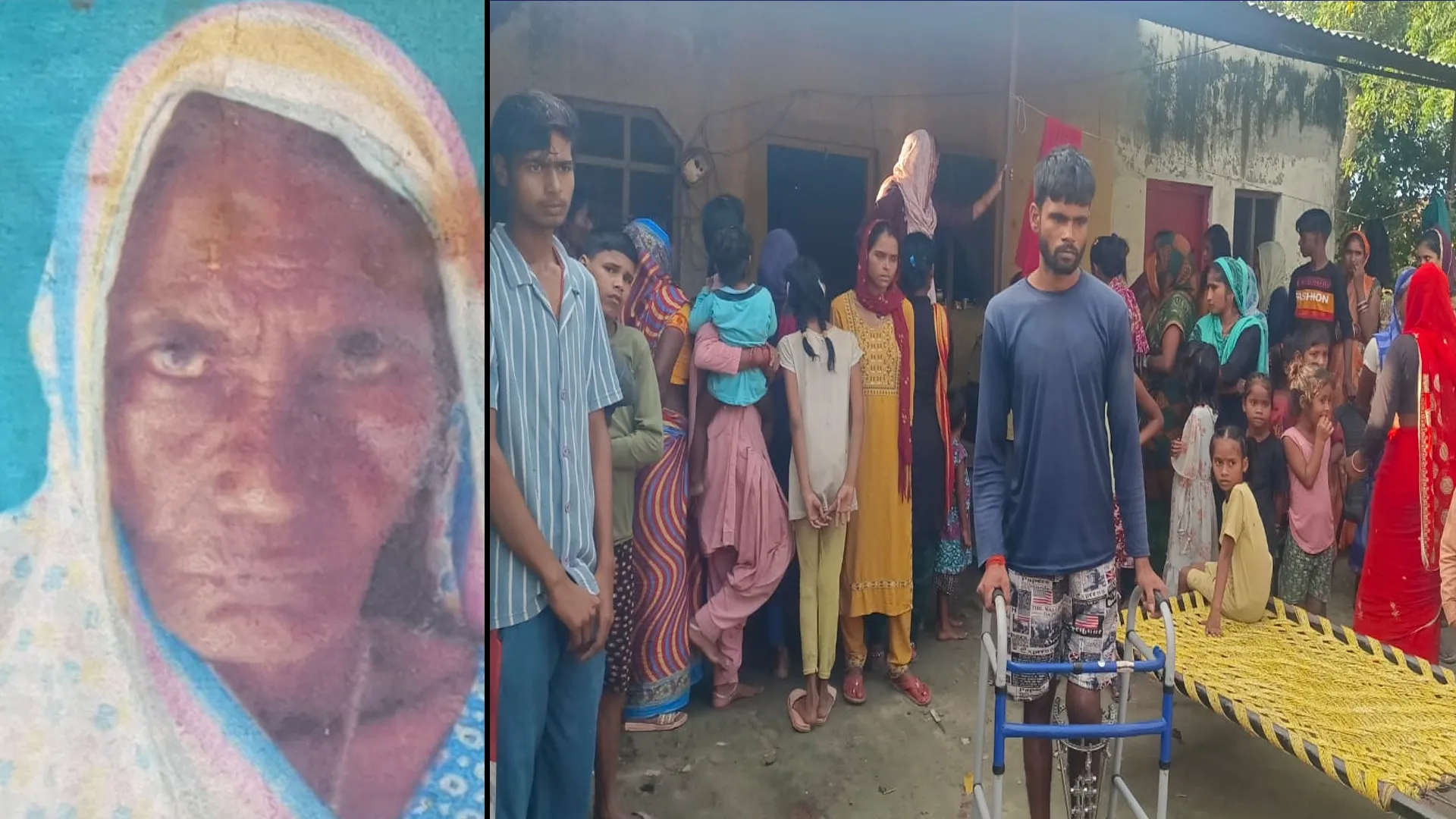 लखीमपुर : पोते ने पेंशन के रुपये के लिए दादी की पीटकर की हत्या
