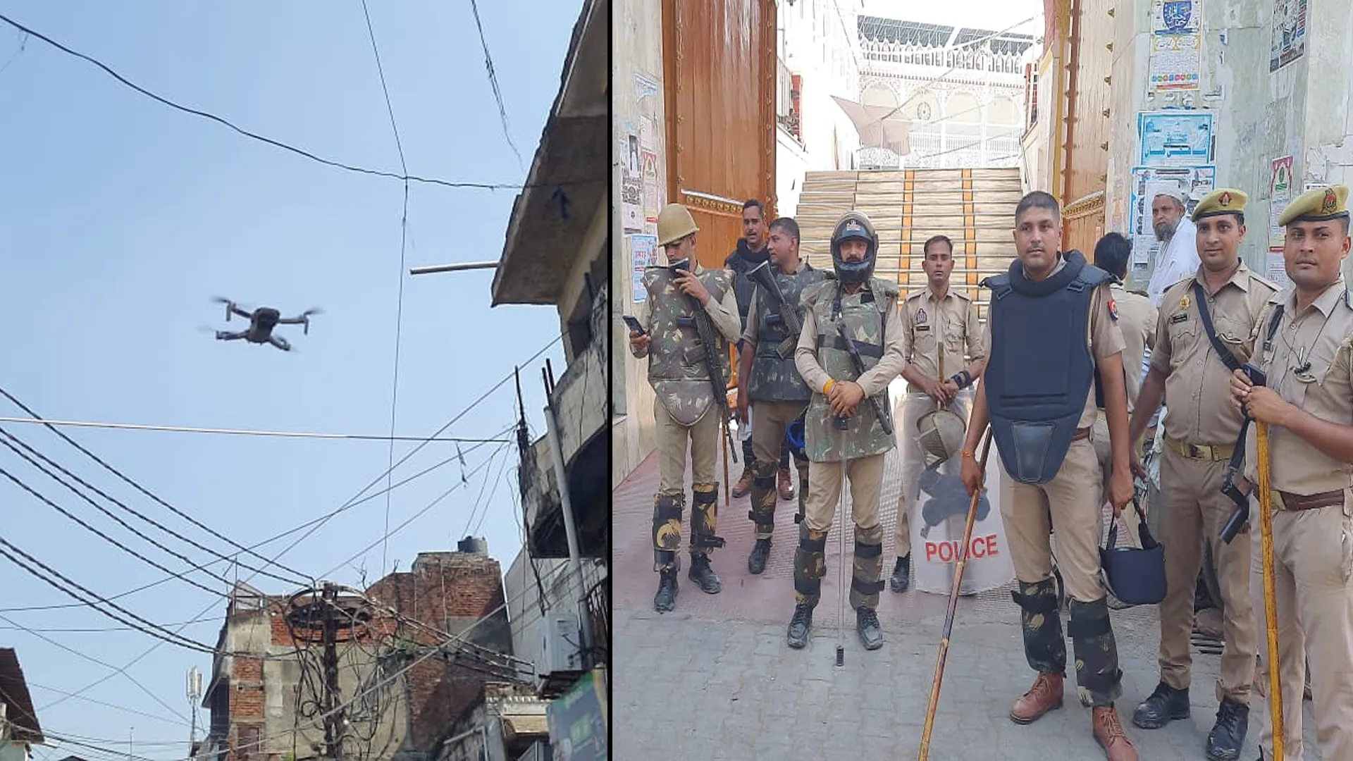 रामपुर : जुमे की नमाज को लेकर पुलिस व जिला प्रशासन रहा अलर्ट