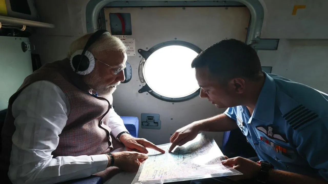 PM मोदी ने हिमाचल और पंजाब के बाढ़ ग्रस्त क्षेत्रों का किया हवाई सर्वेक्षण, आर्थिक सहायता का ऐलान