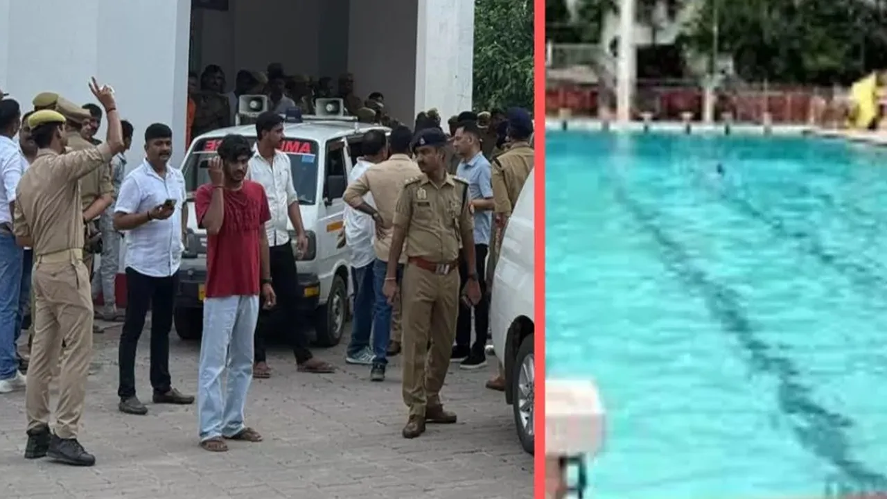 लखनऊ: स्विमिंग पूल में डूबने से इंस्पेक्टर की मौत, घटना के बाद मचा हड़कंप