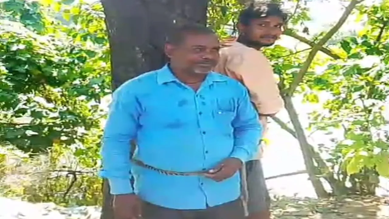 बलरामपुर : बिजली कटौती से नाराज़ ग्रामीणों ने लाइनमैन को पेड़ से बांधा, अधिकारियों के आश्वासन पर छोड़ा