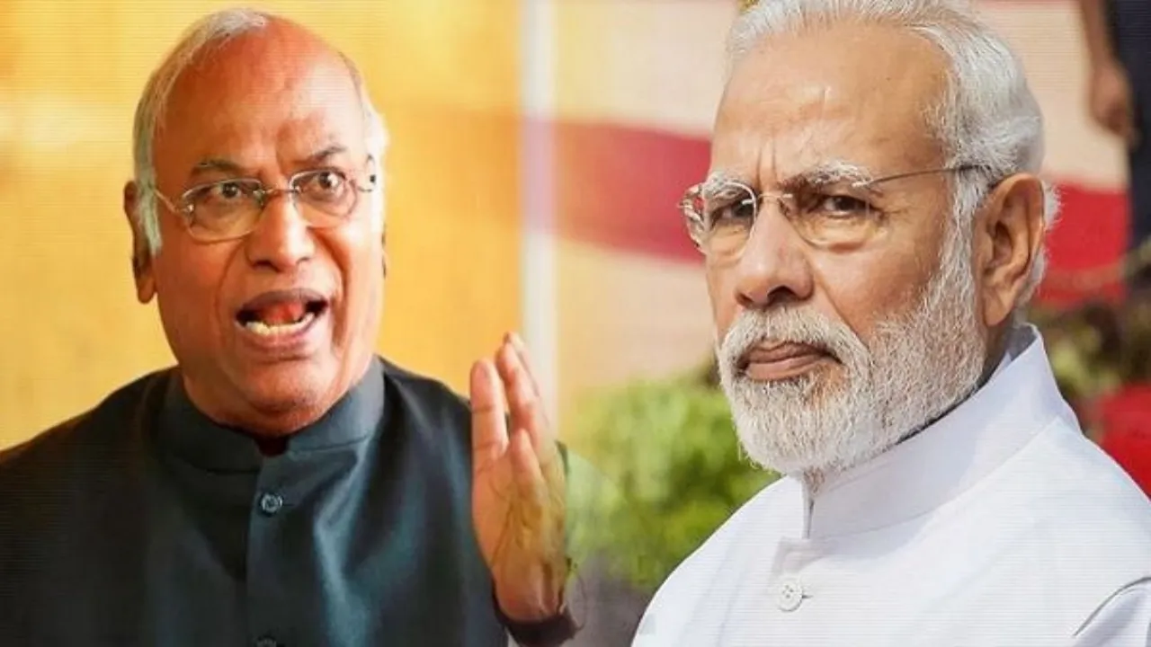 प्रधानमंत्री मोदी के संबोधन पर कांग्रेस का हमला:  खरगे बोले – ‘नौ सौ चूहे खाकर, बिल्ली हज को चली!’ 