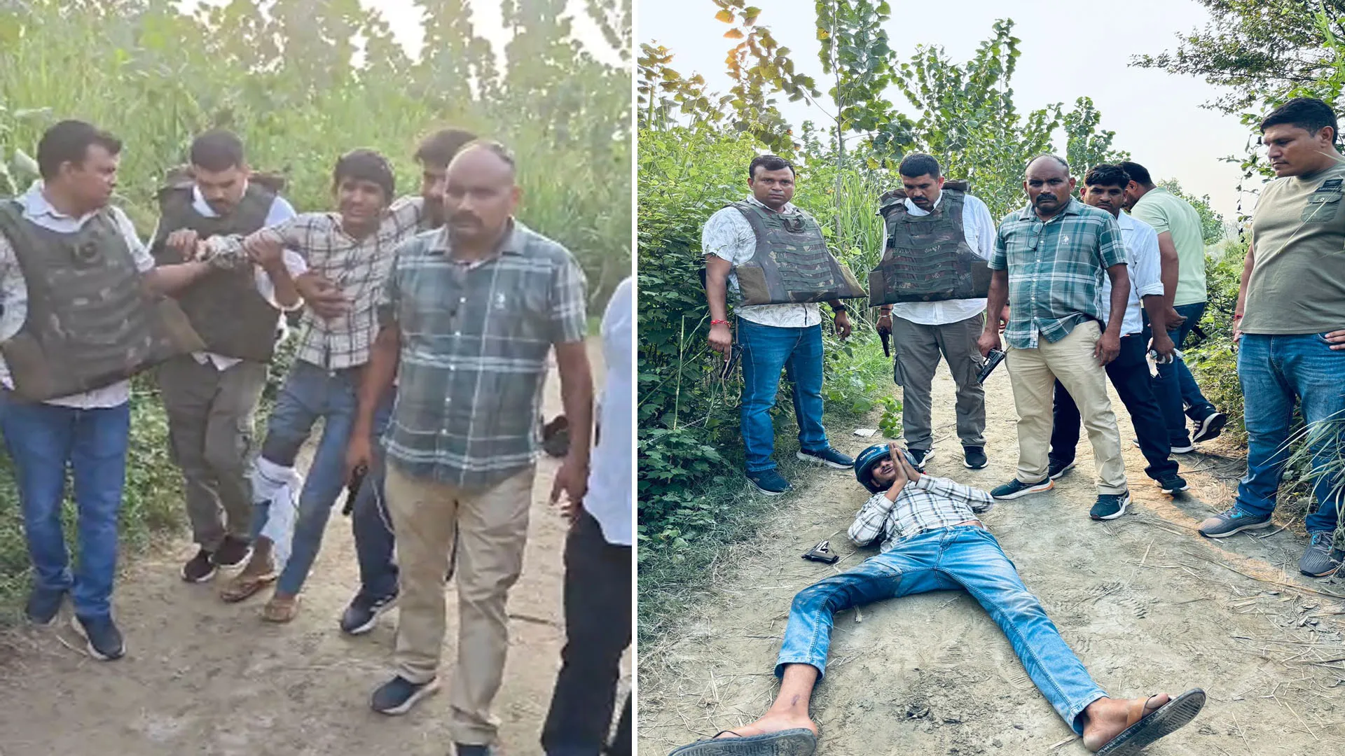 Bareilly : गोली लगते ही अक्ल आई ठिकाने...हाथ जोड़कर बोला दीपू, अब कभी यूपी नहीं आएंगे