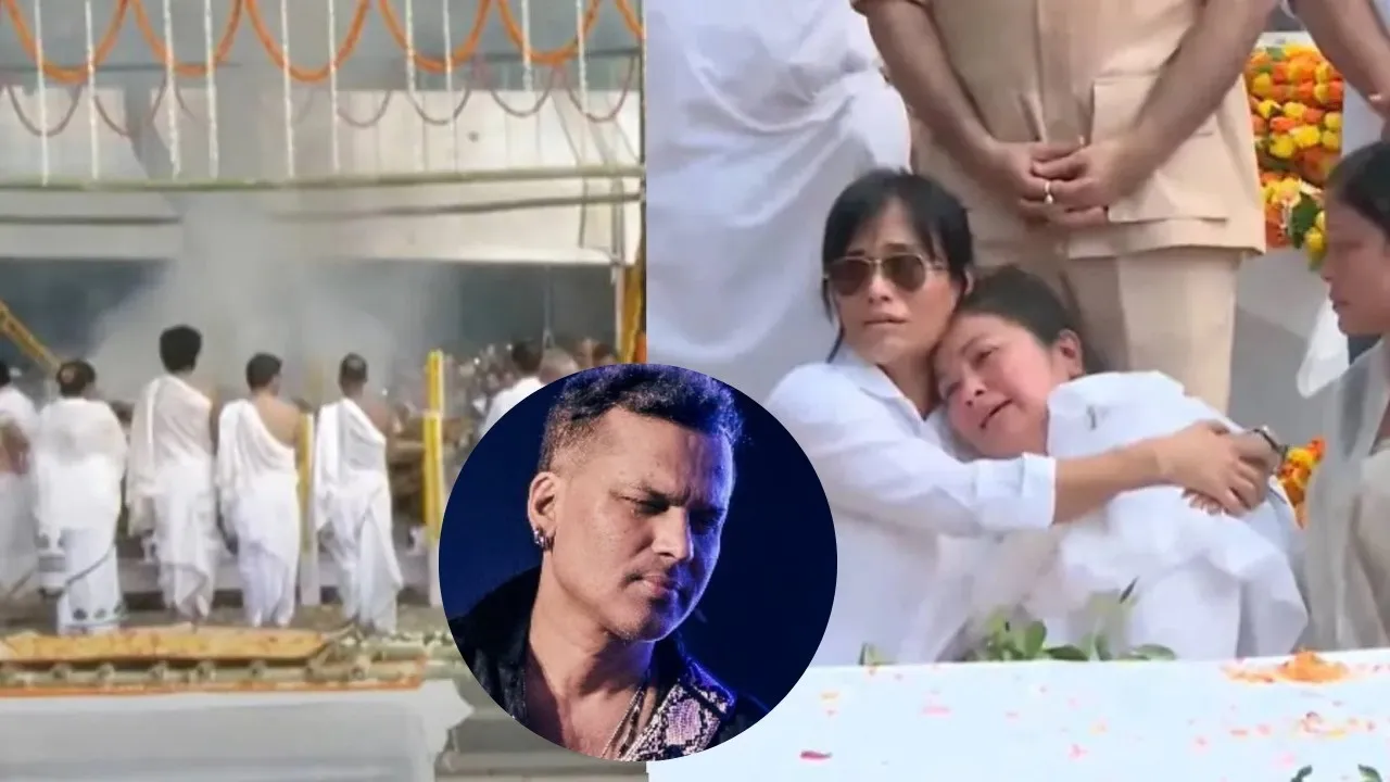 पंचतत्व में विलीन हुए जुबिन गर्ग:  बहन ने दी चिता को मुखाग्नि, फूट-फूटकर रोईं पत्नी, नम आंखों से दी अंतिम विदाई