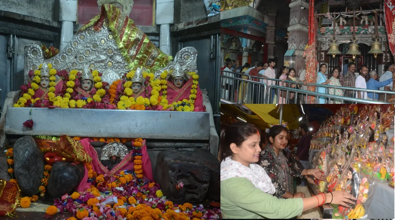 Navratri 2025: सोमवार से नवरात्र शुरू, सज उठे मंदिर, जानिए घटस्थापना का शुभ मुहूर्त 