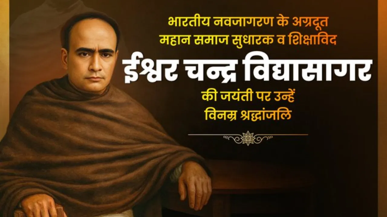 Ishwar Chandra Vidyasagar Jayanti: योगी आदित्यनाथ समेत कई नेताओं ने ईश्वर चंद्र विद्यासागर को दी श्रद्धांजलि 