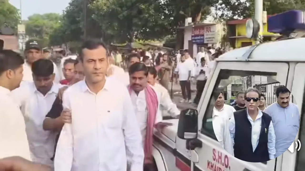  UP News: 23 महीने बाद आजम खान सीतापुर जेल से हुए रिहा, समर्थकों और परिवार में खुशी की लहर