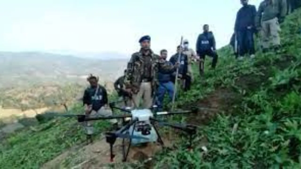Manipur Drone Survey: मणिपुर पुलिस ने अफीम की खेती का शुरू हुआ ड्रोन सर्वेक्षण