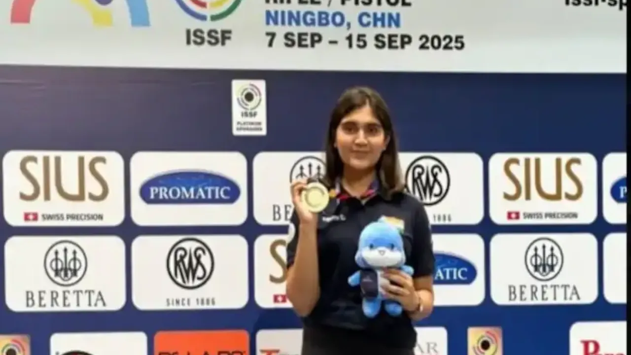 ISSF World Cup: ईशा ने महिला एयर पिस्टल में जीता गोल्ड, खत्म किया भारत का इंतजार