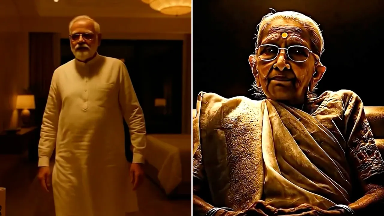 PM मोदी की मां का कांग्रेस ने बनाया AI वीडियो, भाजपा ने की माफी की मांग